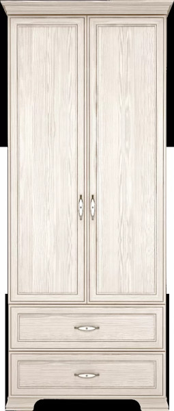 Шкаф для одежды с ящиками (2-х дв.) «Венеция» №17 в Пангоды - pangody.mebel-tymen.ru | фото