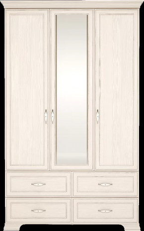 Шкаф для одежды с зеркалом (3-х дв) «Венеция» №1 в Пангоды - pangody.mebel-tymen.ru | фото