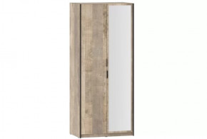 Шкаф для одежды с зеркалом Фолк НМ 014.03 в Пангоды - pangody.mebel-tymen.ru | фото