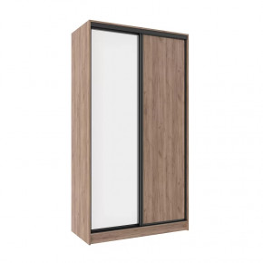 Шкаф-купе 1200 Домашний (зеркало/лдсп) в Пангоды - pangody.mebel-tymen.ru | фото