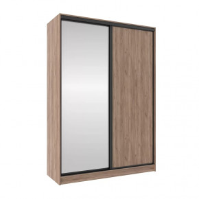 Шкаф-купе 1600 Домашний (зеркало/лдсп) в Пангоды - pangody.mebel-tymen.ru | фото