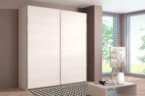 Шкаф-купе Иннэс-5 двухдверный 2000 мм Бодега белая в Пангоды - pangody.mebel-tymen.ru | фото