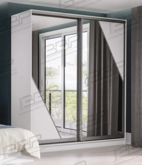 Шкаф-купе "Лотос-7" 1,5м (венге) в Пангоды - pangody.mebel-tymen.ru | фото