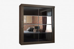 Шкаф-купе "Орфей-6" 1,5м (венге) в Пангоды - pangody.mebel-tymen.ru | фото