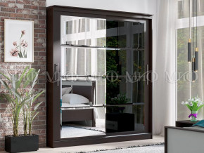 Шкаф-купе Элегант №7 Венге в Пангоды - pangody.mebel-tymen.ru | фото