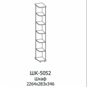 Шкаф многоцелевой ШК-5052 Грейс в Пангоды - pangody.mebel-tymen.ru | фото