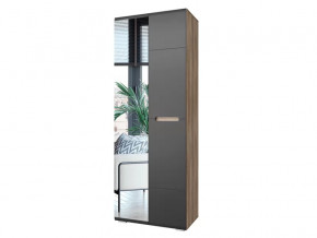 Шкаф Наоми ШК-22 графит нубук в Пангоды - pangody.mebel-tymen.ru | фото