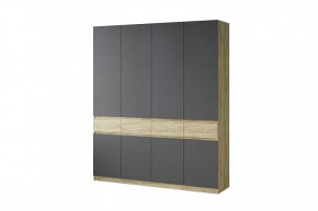 Шкаф распашной Турин Графит в Пангоды - pangody.mebel-tymen.ru | фото