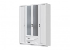 Шкаф ШР-4 "Кантри", белый в Пангоды - pangody.mebel-tymen.ru | фото