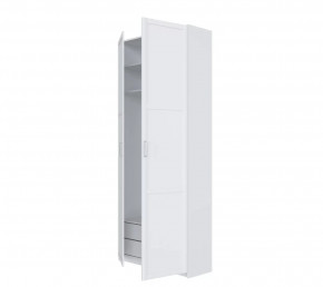 Шкаф в спальню MOBI белый REG/100 в Пангоды - pangody.mebel-tymen.ru | фото