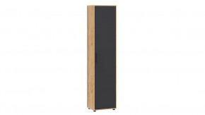 Шкаф «Витра» тип 1 Дуб Крафт золотой, Антрацит в Пангоды - pangody.mebel-tymen.ru | фото