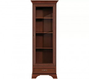 Шкаф-витрина Kentaki S320-REG1W1S Каштан в Пангоды - pangody.mebel-tymen.ru | фото