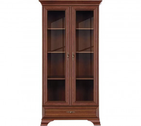 Шкаф-витрина Kentaki S320-REG2W1S Каштан в Пангоды - pangody.mebel-tymen.ru | фото