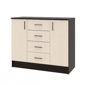 СОФИЯ К1000 2Д Комод (ш1006*г435*в820мм), ЛДСП венге/дуб белфорт в Пангоды - pangody.mebel-tymen.ru | фото