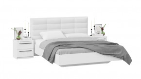 Спальный гарнитур «Агата» стандартный без шкафа в Пангоды - pangody.mebel-tymen.ru | фото