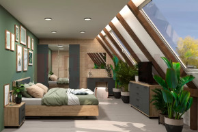 Спальный гарнитур Грейс композиция-4 в Пангоды - pangody.mebel-tymen.ru | фото