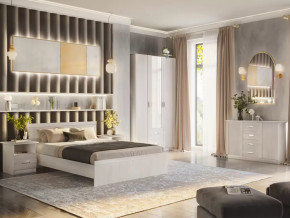 Спальный гарнитур Сабрина-2 Ясень анкор светлый в Пангоды - pangody.mebel-tymen.ru | фото