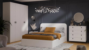 Спальный гарнитур «Тиффани» №3 Белый Жемчуг, Белый софт в Пангоды - pangody.mebel-tymen.ru | фото