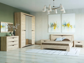 Спальный гарнитур Версаль-5 Дуб баррик в Пангоды - pangody.mebel-tymen.ru | фото