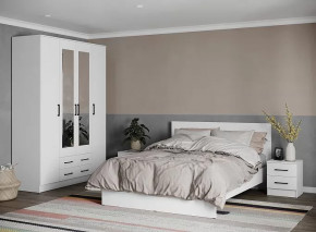 Спальня "Асти" Микон (Белый) в Пангоды - pangody.mebel-tymen.ru | фото