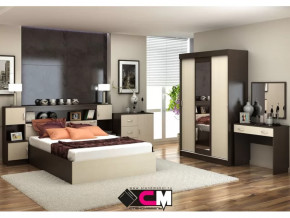 Спальня Басса Венге/Дуб белфорт в Пангоды - pangody.mebel-tymen.ru | фото