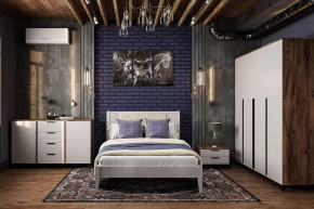 Спальня модульная Брента Жемчуг в Пангоды - pangody.mebel-tymen.ru | фото