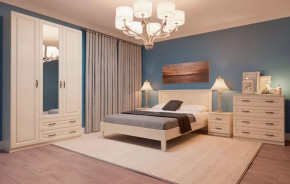 Спальня модульная Кантри Слоновая кость в Пангоды - pangody.mebel-tymen.ru | фото