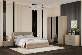 Спальня модульная Вива Мокко Глянец в Пангоды - pangody.mebel-tymen.ru | фото
