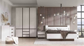 Спальня серия Бостон анкор светлый в Пангоды - pangody.mebel-tymen.ru | фото