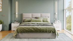 Спальня «Стелла» Белый холст, Белый Жемчуг в Пангоды - pangody.mebel-tymen.ru | фото