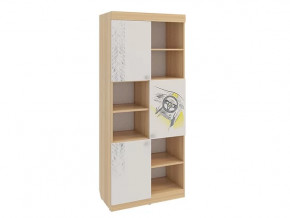 Стеллаж Форсаж дуб сонома/белый в Пангоды - pangody.mebel-tymen.ru | фото