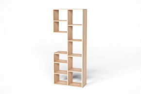 Стеллаж Элемент-2 дуб сонома Герда в Пангоды - pangody.mebel-tymen.ru | фото