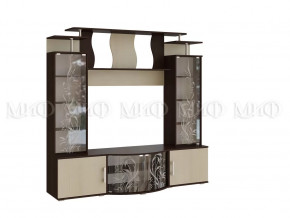 Стенка Виста Дуб беленый/Венге в Пангоды - pangody.mebel-tymen.ru | фото