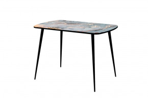 Стол Бостон Лайт 2, фотопечать Версаль/опоры черные в Пангоды - pangody.mebel-tymen.ru | фото