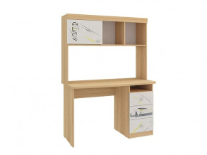 Стол Форсаж дуб сонома/белый в Пангоды - pangody.mebel-tymen.ru | фото