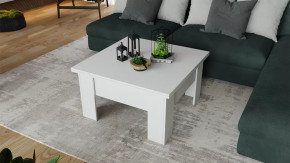 Стол журнальный тип 10 Белый Ясень в Пангоды - pangody.mebel-tymen.ru | фото