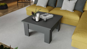 Стол журнальный тип 10 Графит Серый в Пангоды - pangody.mebel-tymen.ru | фото