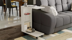 Стол журнальный тип 14 Дуб крафт белый в Пангоды - pangody.mebel-tymen.ru | фото