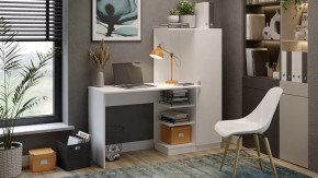 Стол компьютерный «Бейсик» Белый в Пангоды - pangody.mebel-tymen.ru | фото