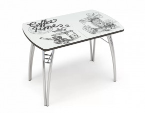 Стол обеденный COFFEE TIME (подстолье паук компакт) в Пангоды - pangody.mebel-tymen.ru | фото