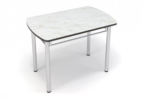 Стол обеденный Мрамор (подстолье прямое) в Пангоды - pangody.mebel-tymen.ru | фото