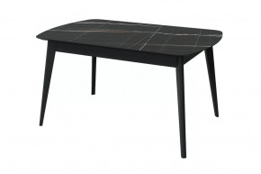Стол обеденный Прайм, черный тунис/черный в Пангоды - pangody.mebel-tymen.ru | фото