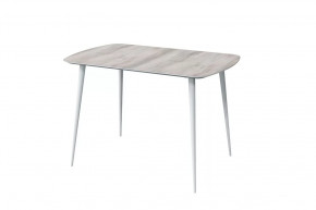 Стол обеденный Прайм Лайт, Бора бора/белый в Пангоды - pangody.mebel-tymen.ru | фото