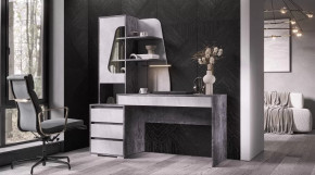 Стол Пифагор Цемент светлый / темный в Пангоды - pangody.mebel-tymen.ru | фото