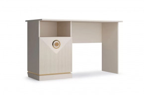 Стол письменный "Капри" Сатин/Сатин в Пангоды - pangody.mebel-tymen.ru | фото