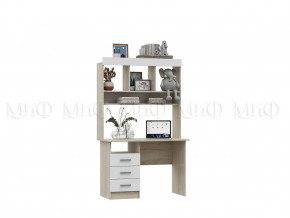 Стол письменный Мартина ЛДСП с надстройкой в Пангоды - pangody.mebel-tymen.ru | фото