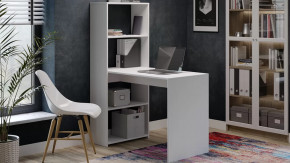 Стол письменный тип 12 Белый Ясень в Пангоды - pangody.mebel-tymen.ru | фото