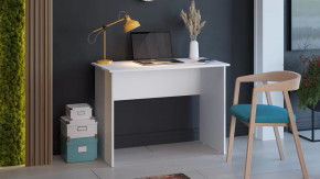 Стол письменный тип 14 (1000) Белый Ясень в Пангоды - pangody.mebel-tymen.ru | фото