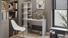 Стол письменный тип 4 Белый Ясень в Пангоды - pangody.mebel-tymen.ru | фото