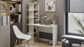 Стол письменный тип 4 Дуб крафт белый в Пангоды - pangody.mebel-tymen.ru | фото